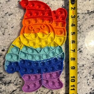 Santa Rainbow Pop Fidget Toy for Kids